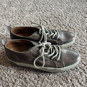 Blackstone JL-21 Low Top Leather Shoe Charcoal size 37